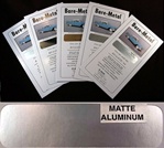 Bare-Metal Foil Matte Aluminum
