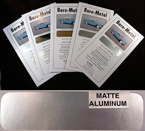 Bare-Metal Foil Matte Aluminum