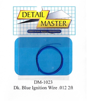 Detail Master Dark Blue Ignition Wire (.012") 2 ft for 1/24 & 1/25