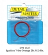 Detail Master Orange Ignition Wire (.012") 2 ft for 1/24 & 1/25