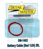 Detail Master Red Battery Cable