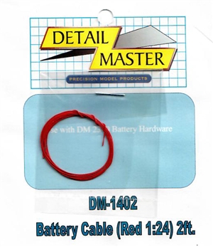 Detail Master Red Battery Cable