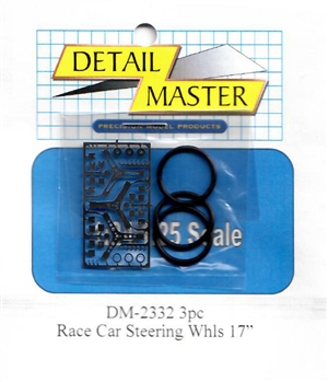 Race Car Steering Wheels 17" for 1/24 & 1/25