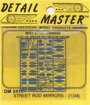 Street Rod Mirrors for 1/24 & 1/25