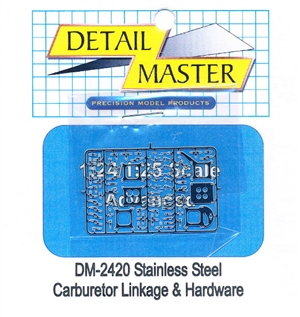 Detail Master Carburetor Linkage & Hardware for 1/24 & 1/25