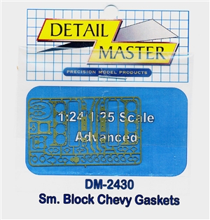 Detail Master Small Block Chevy Gaskets for 1/24 & 1/25