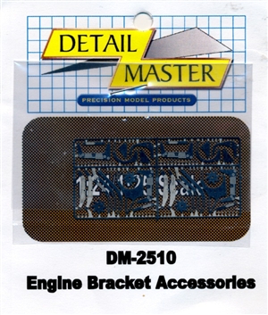 Detail Master Engine Bracket Accessories for 1/24 & 1/25
