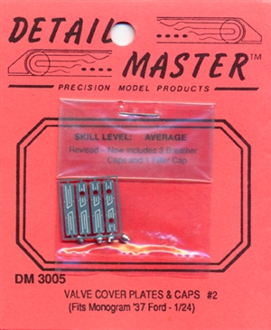 Valve Cover Plates & Caps #2 for 1/24 & 1/25