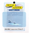 Detail Master Compression Fitting #6 (8 pcs) (.080 ") for 1/24 & 1/25 & 1/16