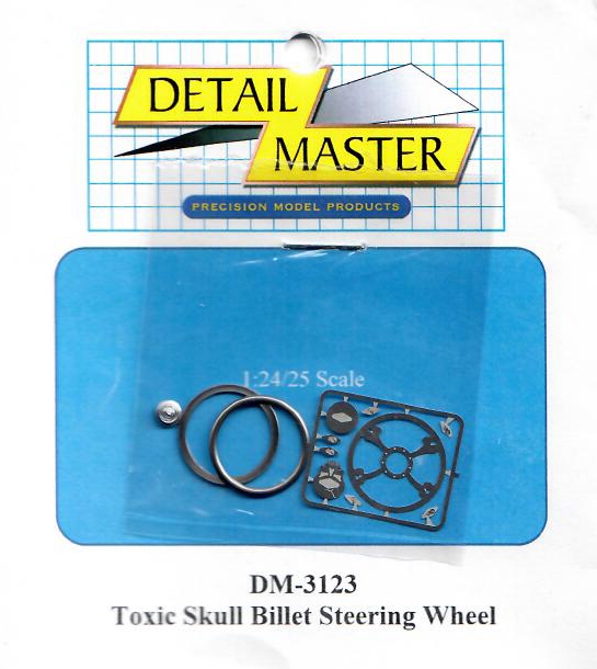 Detail Master 1/24 1/25 Toxic Skull Billet Steering Wheel Kit for sale online