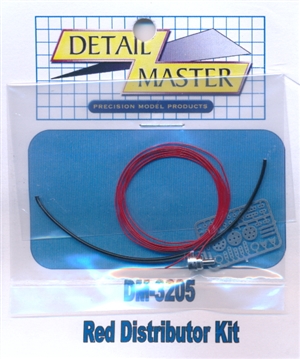 Red Wired Distributor Kit for 1/24 & 1/25