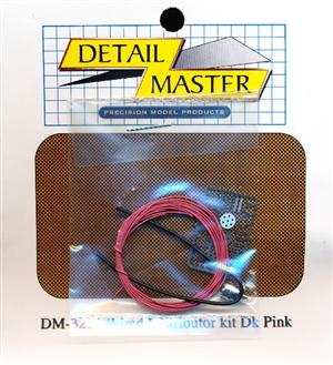 Dark Pink Wired Distributor Kit for 1/24 & 1/25