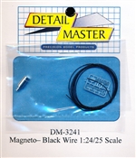 Black Wired Vertex Magneto Kit for 1/24 & 1/25