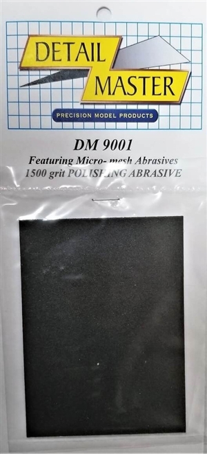Detail Master 1500 Grit Micro-Mesh Polishing Abrasive Cloth