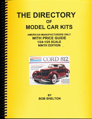 The Directory / Price Guide of 1/25 and 1/24 kits by US manufacturers by Bill Coulter & Bob Shelton Ninth Edition 2023<br><span style="color: rgb(255, 0, 0);">Just Arrived</span>