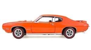 1969 PONTIAC GTO "PRE-PRODUCTION JUDGE" - CAROUSEL RED FOR GTO NATIONALS(1/18) Rare Diecast  (fs)