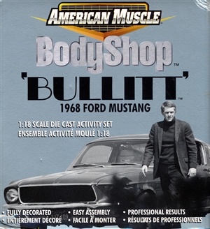 1968 Ford Mustang Bullitt 'BodyShop American Muscle' Diecast Kit (1/18) (fs)
