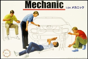 Mechanic Figures (set of 4) (1/24) (fs)