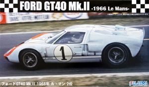 Ford GT40 Mk II #1 1966 LeMans Race Car (1/24) (fs)