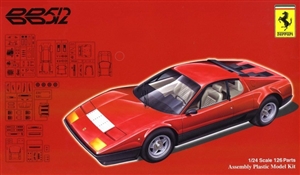 Ferrari 512BB Berlinetta Boxer Sports Car (1/24) (fs)