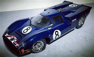 1969 Lola T70 Coupe #8 'America International Racing - Leslie/Motschenbacher' Daytona 24H (1/18) (fs) RARE