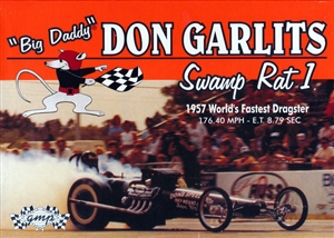 1957 Big Daddy Don Garlits Swamp Rat 1 "World's Faster Dragster' (1/18) (fs)