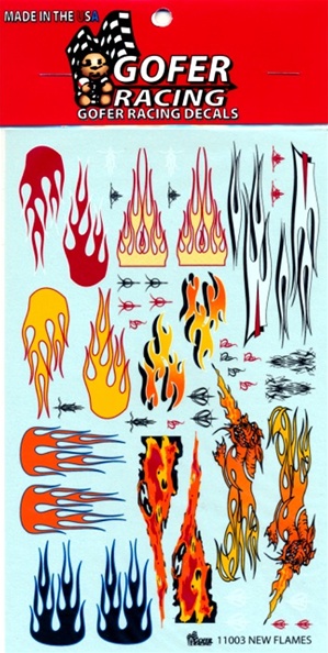 New Flames Decal Sheet (1/25 or 1/24)