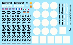 Champion 377 Shadowed Stock Car Number Sheet Decals White 1/24 from Mid America 