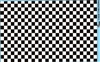 Checkerboard Decal Sheet Gofer Decals Black and White Checkered Squares(1/25 or 1/24)
