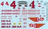 Rex White 1962 Chevrolet & 1937 Ford Model Car Decal Sheet Gofer Decals (1/25 or 1/24)