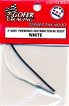 A Pre-Wired Distributor White Wiring with Plug Boot Material (1:24-1:25)