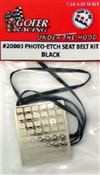 Photo Etch Seat Belts with Black Ribbon Belts  (1:24-1:25)