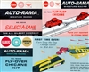 Gilbert American Flyer Auto-Rama Racing Accessories Set (Fly-Over Chicane Kit, Flip Flop Chicane, and Select-A-Lane) (1/32)