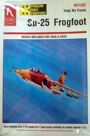 Su-25 Frogfoot 'Iraqi Air Force Fighter' Persian Gulf Fighters Series (1/72) (fs)