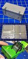 Diamond Plated Truck Bed Tool Box  (1/24 & 1/25)