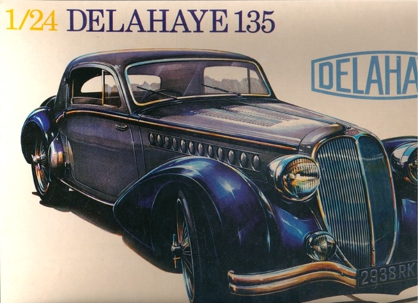 Heller 1/24 Delahaye 135 Gift Set # 56707 