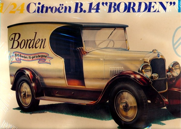 Maquette Voiture Citroën B14 Normandie 1932 - 1/24 - Heller 80729