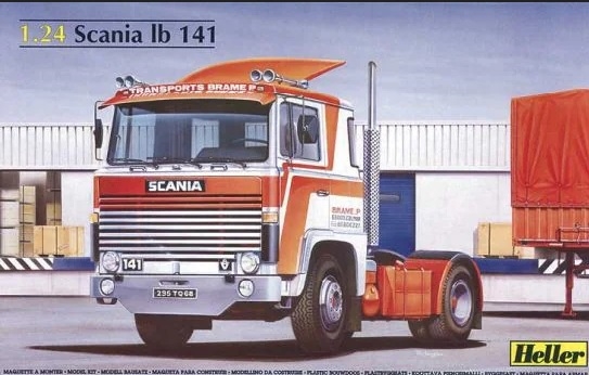 Achetez votre hell80770 - maquette camion heller scania lb141 1/24