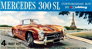 1959 Mercedes-Benz 300SL Roadster (4 'n 1) Stock, Rally, Road and Custom (1/24) MINT