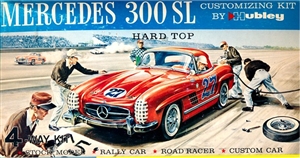 1959 Mercedes-Benz 300SL Hardtop (4 'n 1) Stock, Rally, Road and Custom (1/24) MINT