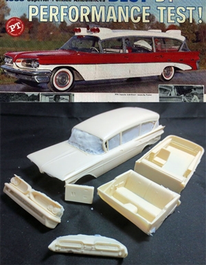 1959 Pontiac Ambulance  (1/25) (Resin Transkit)
