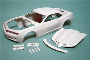 2008 TA Firebird Concept Car (1/25) (Body, grill, side fins, hood & spoiler)
