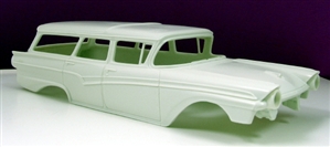 1957 Ford 4-door Country Sedan Wagon (1/25) (Resin Body Only)