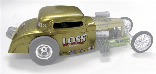 Coupe decal 1/25 from Fremont Racing 34' 5/W Chopped Top Resin Body & 15 Oz 
