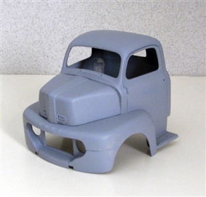 1950 Ford cab over truck (1/25) (Cab and Hood only)