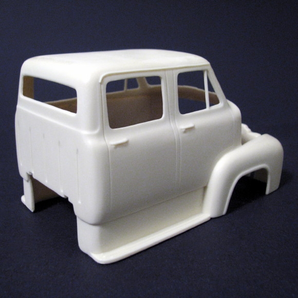 Kit  HO-1/87th Scale  Clear Resin unfinished SMC-643B 1952 Ford Hard Top w/Cont 