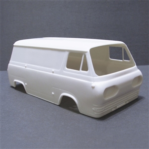 1961 -’67 Ford Econoline Van (1/25) "Resin Body + Body Parts + Dashboard  + Hubcaps + Vacu-glass"