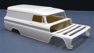 1966 Chevy Suburban Chopped Roof Delivery Truck (1/25) "Resin Body"