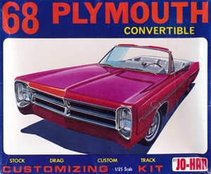 1968 Plymouth Convertible (4 'n 1) Stock, Drag, Custom, or Track (1/25) (fs) MINT