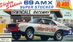 1969 AMX Super Stocker Shirley Shahan's "Drag-On Lady" (1/25)